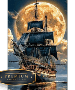 Piratenschip DP Diamond Painting