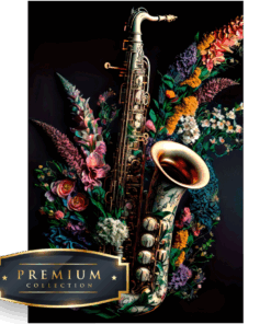 Saxofoon Premium DP Diamond Painting