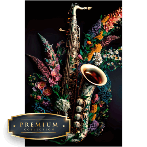 Saxofoon Premium DP Diamond Painting