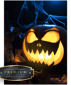 Halloween pompoen DP Diamond Painting