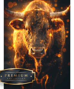 Neon koe DP Diamond Painting