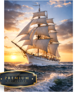 Zeilschip Premium DP Diamond Painting